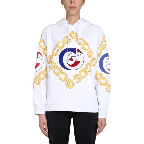 Gcds Relaxed Fit Cotton Hoodie - NWT